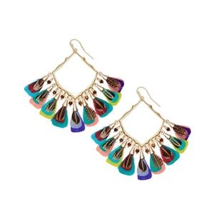 ISO: Kendra Scott Raven Multi Feather Earrings